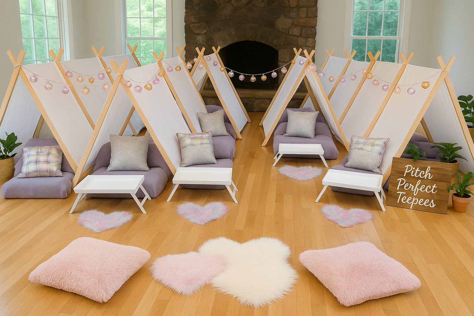 6 > 10 Teepee Rental Kit